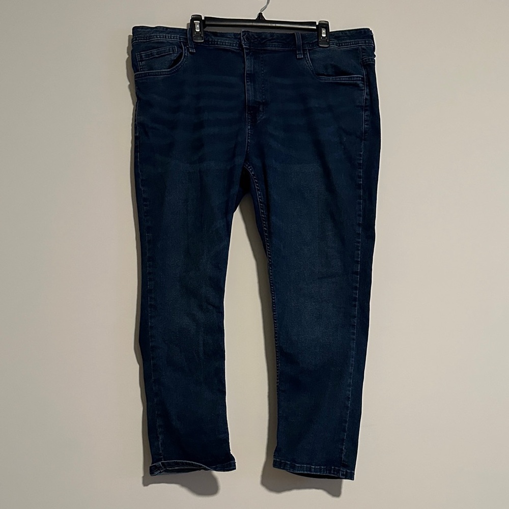 Stylish Dark Blue Slim Fit Jeans for Men